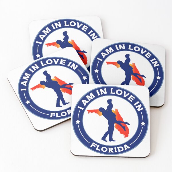 Artikelvorschau, I am in love in Florida - Love & Happiness in Florida, USA -  entworfen und verkauft von 1212-Design.