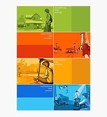 Something Like... series Seasons poster Photographic Print