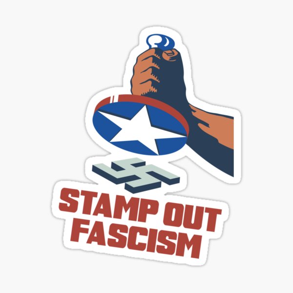 Artikel-Vorschau von Stamp Out Fascism Amerikanischer Anti-Nazi, designt und verkauft von RogueCatPR.