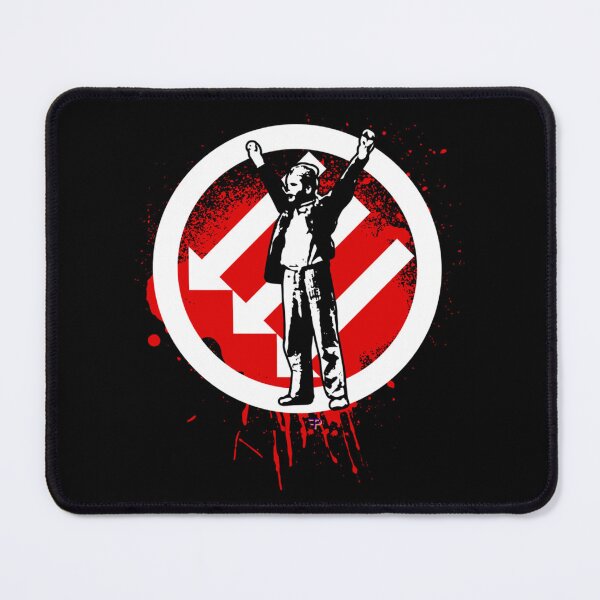 Item preview, Stjepan Steva Filipovic ANTIFA antifascist three arrows iron front designed and sold by RogueCatPR.