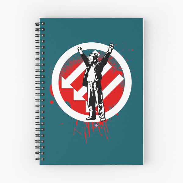 Item preview, Stjepan Steva Filipovic ANTIFA antifascist three arrows iron front   designed and sold by RogueCatPR.