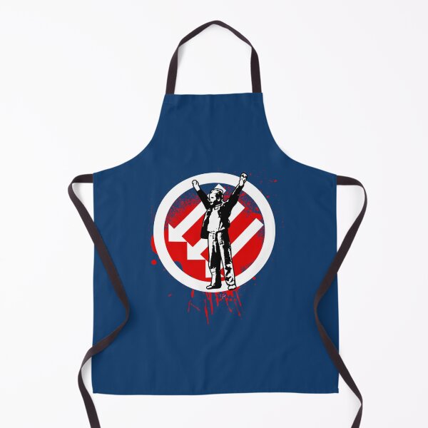 Item preview, Stjepan Steva Filipovic ANTIFA antifascist three arrows iron front designed and sold by RogueCatPR.