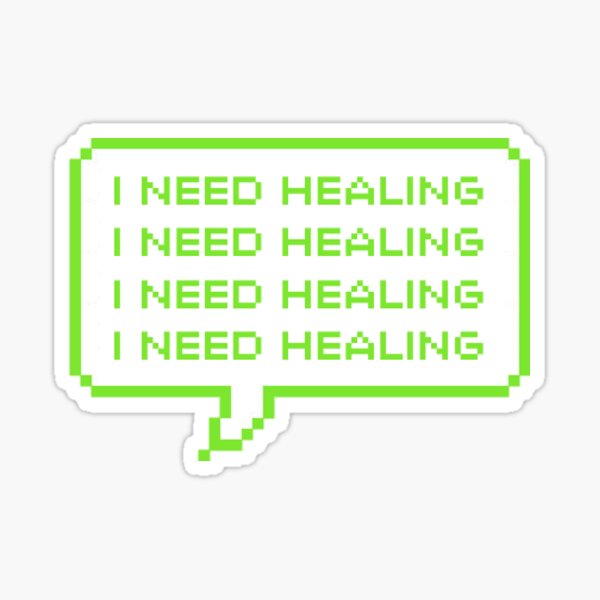 GUESS, der Heilung braucht Sticker