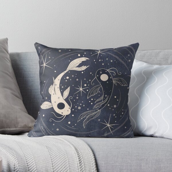 Tui and La Throw Pillow