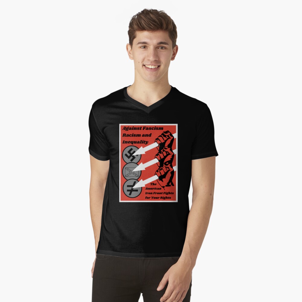 Artikel-Vorschau von T-Shirt mit V-Ausschnitt, designt und verkauft von RogueCatPR.