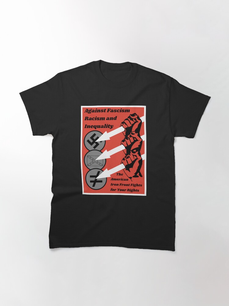 Thumbnail 3 von 7, Classic T-Shirt, Die amerikanische Eiserne Front designt und verkauft von RogueCatPR.