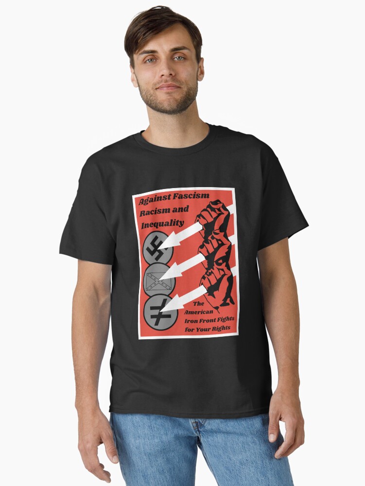 Thumbnail 1 von 7, Classic T-Shirt, Die amerikanische Eiserne Front designt und verkauft von RogueCatPR.