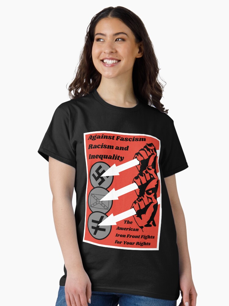 Thumbnail 2 von 7, Classic T-Shirt, Die amerikanische Eiserne Front designt und verkauft von RogueCatPR.