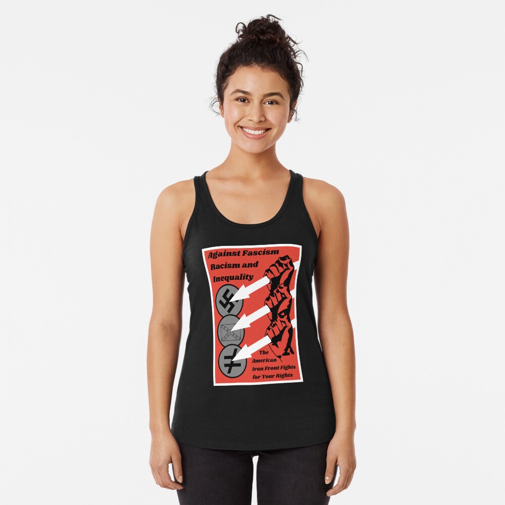 Artikel-Vorschau von Racerback Tank Top, designt und verkauft von RogueCatPR.