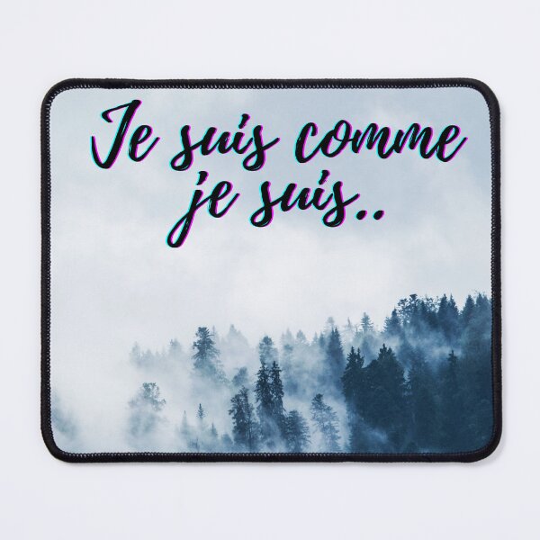 Item preview, I am what I am - popular french quotes theme gifts designed and sold by RebelliousRosee.