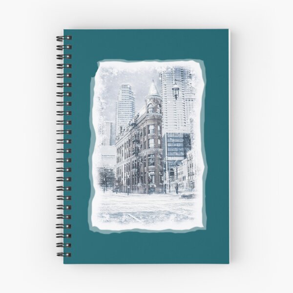 Item preview, Toronto landmarks - The Flat Iron Building On Front Street Toronto   designed and sold by RogueCatPR.