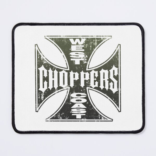 Item preview, West Coast Chopper Iron Cross designed and sold by RogueCatPR.
