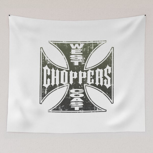 Item preview, West Coast Chopper Iron Cross   designed and sold by RogueCatPR.