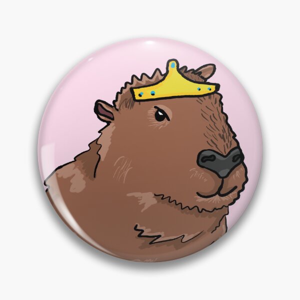 Item preview, Princess Capybara designed and sold by RoserinArt.