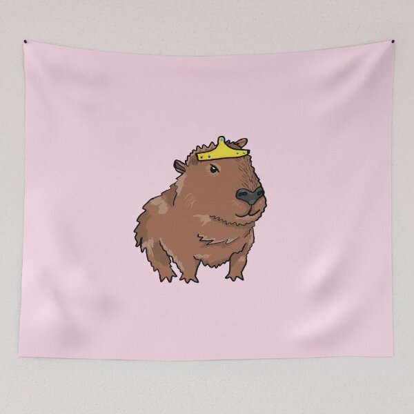 Item preview, Princess Capybara designed and sold by RoserinArt.