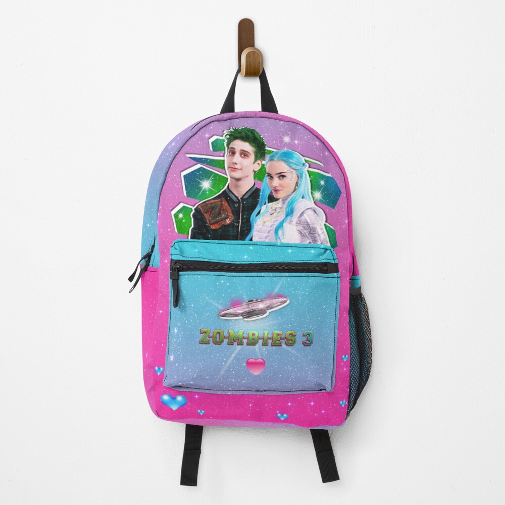 Zombies 3 - Milo und Meg - Zed und Addison - Galaxy Love Glitter Rucksack