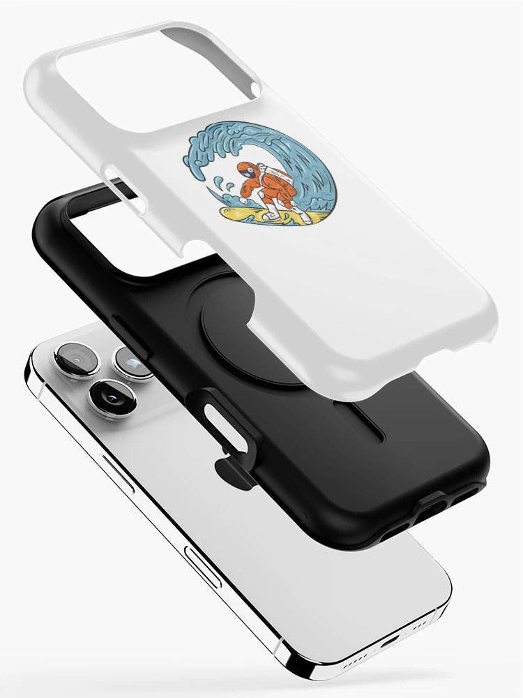 Thumbnail 2 of 4, iPhone Case, Surfing Astronaut designed and sold by Ravian Reva.