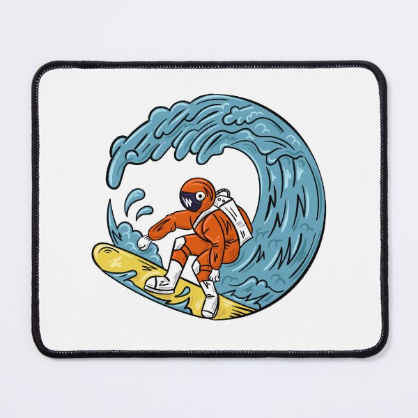 Item preview, Surfing Astronaut designed and sold by Ravian Reva.