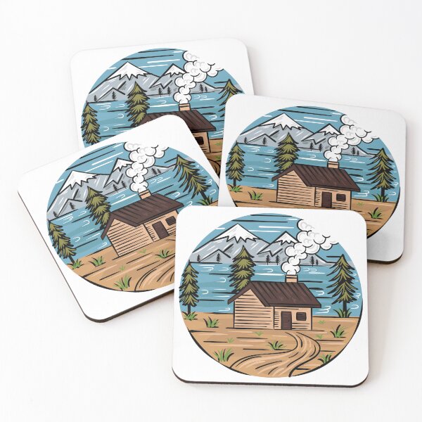 Item preview, Wooden House by the Lake designed and sold by Ravian Reva.