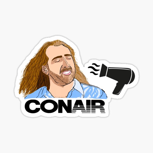 Item preview, Day Gifts Conair blow dryer Nicolas Cage designed and sold by AxelEbert69.