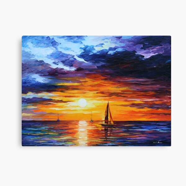 Item preview, TOUCH OF HORIZON limited edition giclee of L.AFREMOV painting designed and sold by LeonidAfremov.