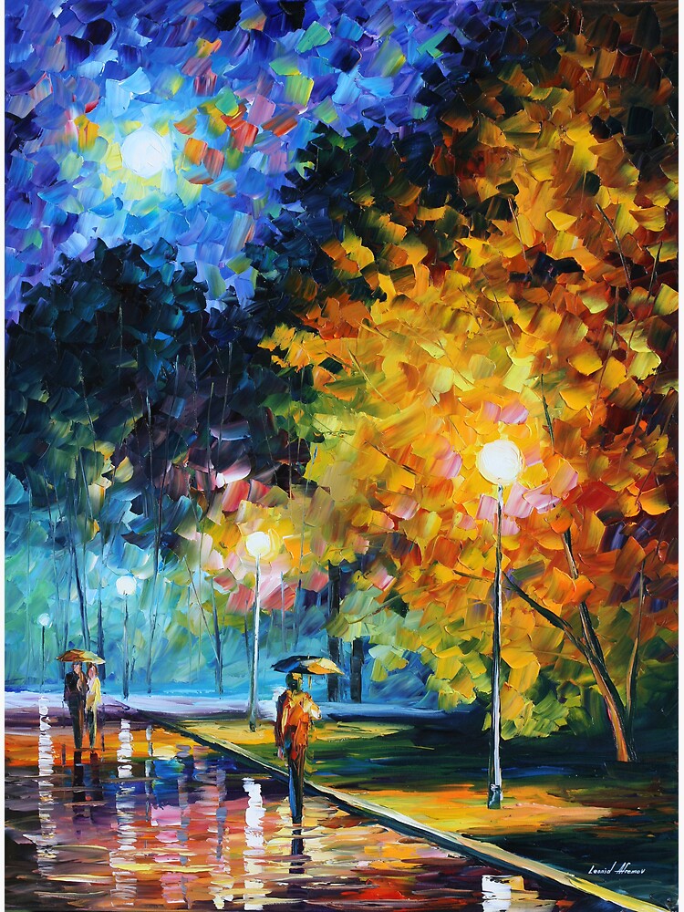 COLORFUL NIGHT colorful painting by L.Afremov