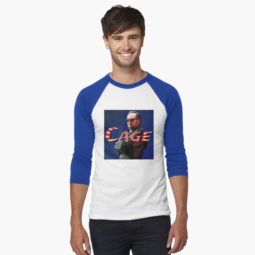 Item preview, Baseball ¾ Sleeve T-Shirt designed and sold by AxelEbert69.