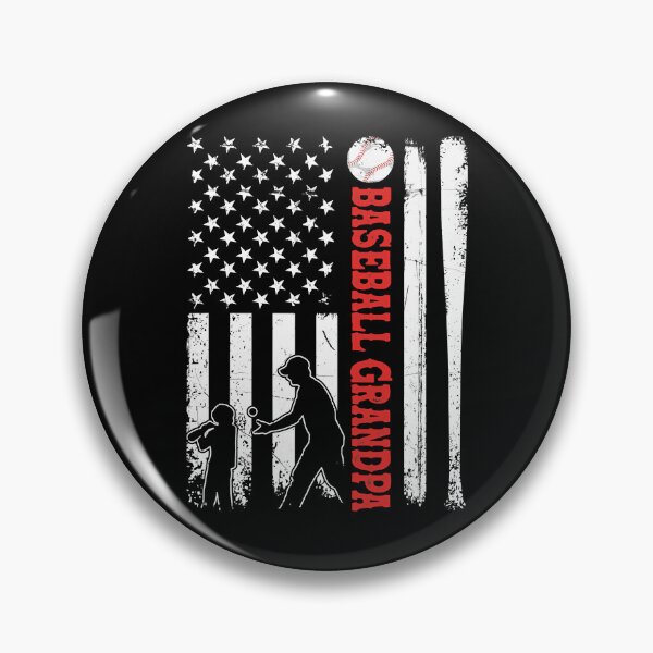 Item preview, Distressed USA American Flag Baseball Grandpa Father's Day designed and sold by MichelSorour.