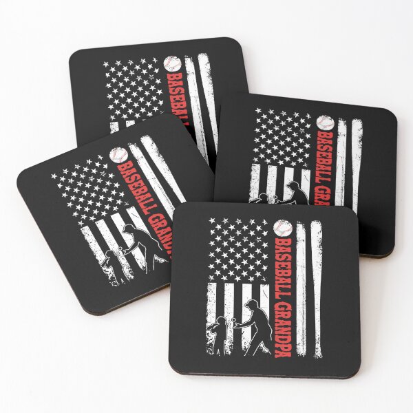 Item preview, Distressed USA American Flag Baseball Grandpa Father's Day designed and sold by MichelSorour.