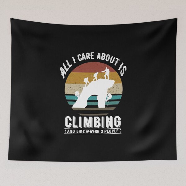 Item preview, Climbing Like Maybe 3 People designed and sold by RuthMarshaall.