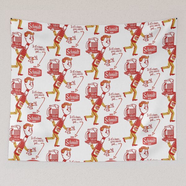 Item preview, Schmidt Beer Man Retro Defunct Breweriana designed and sold by ourkid.