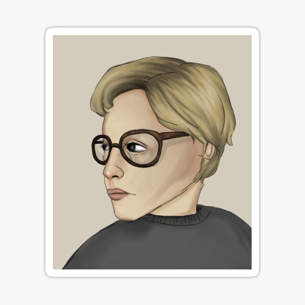 "Theo Decker Goldfinch Digital Drawing" Sticker for Sale by buggrlart ...