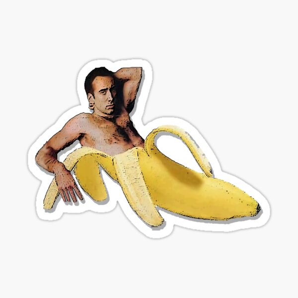 Item preview, Gift For Men Nicolas Cage Banana designed and sold by AxelEbert69.