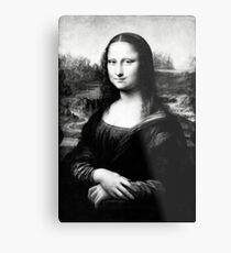 Smirk Woman Metal Print