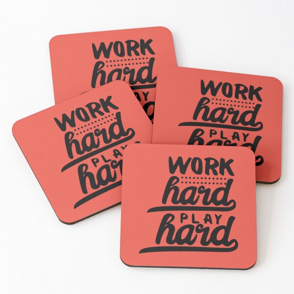Item preview, Work Hard Play Hard designed and sold by Froyd Wess.
