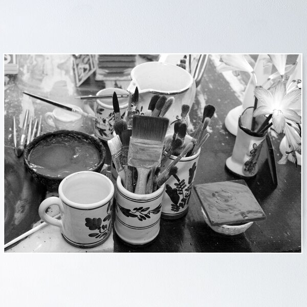 Item preview, Brushes designed and sold by Gaspar Avila.