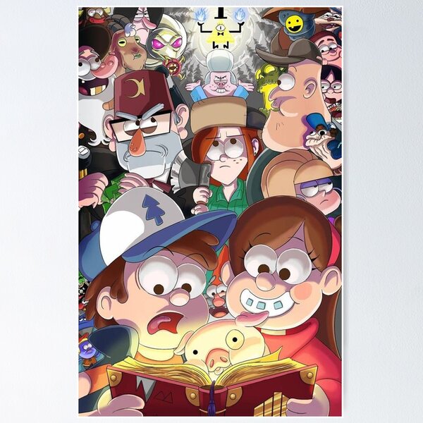 Gravity Falls Book Posters for Sale