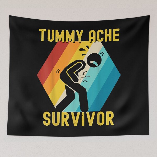 Item preview, Tummy Ache Survivor (3) designed and sold by NayeliJenkins.