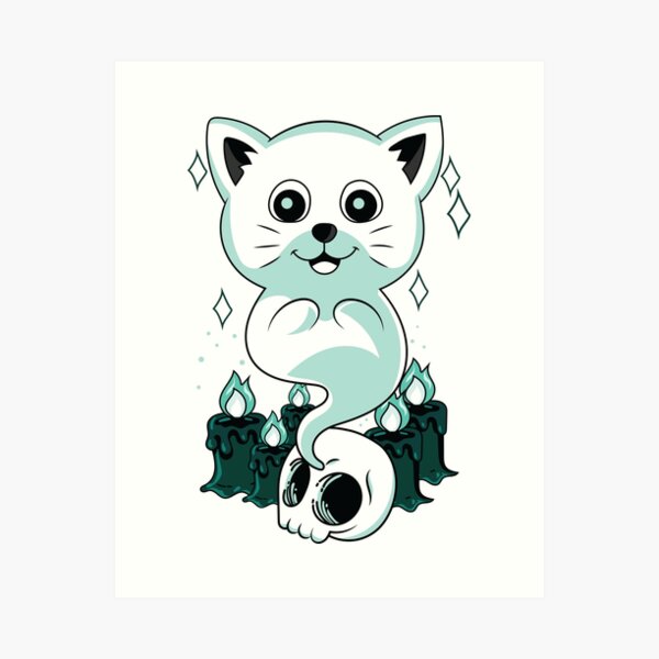 Ghost Cat  Ghost tattoo Cat tattoo small Spooky tattoos