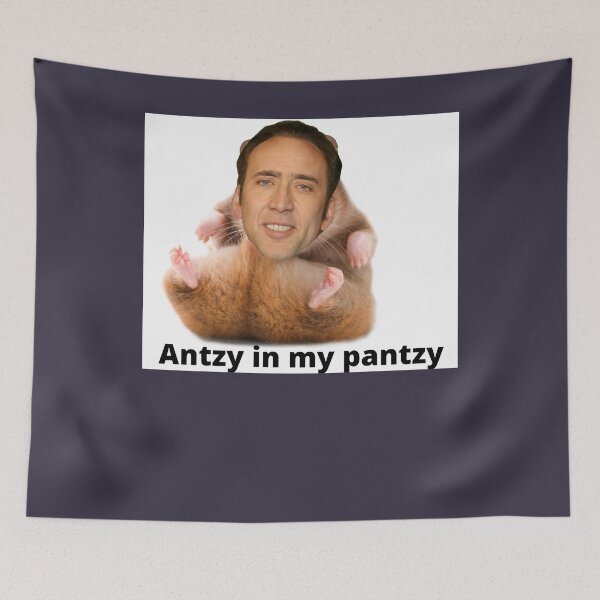 Item preview, Men Women Ants in my pants nicolas hamster designed and sold by AxelEbert69.