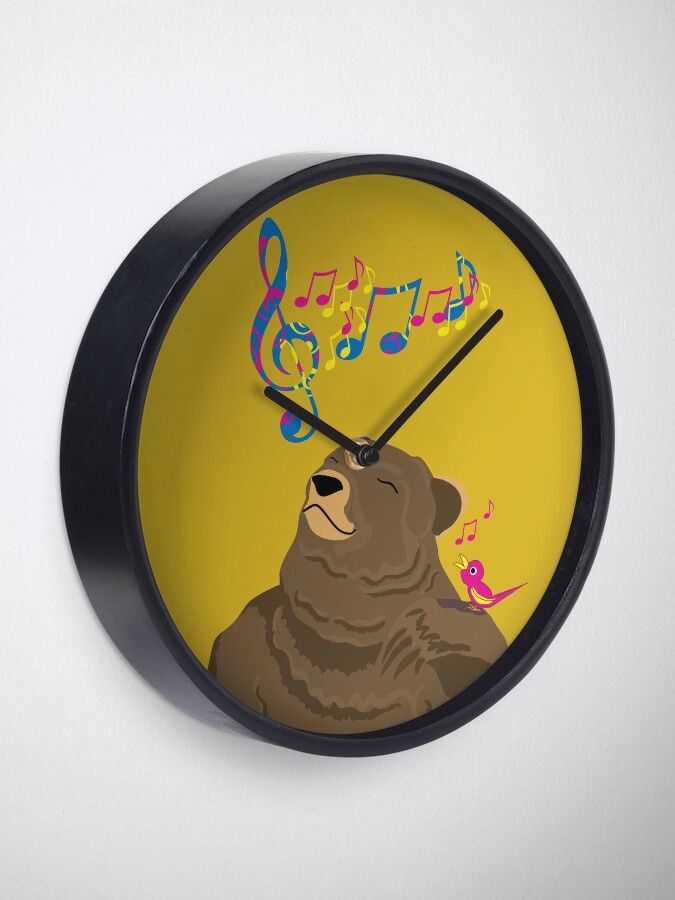 Alternate view of I See Music Clock