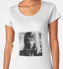 Sylvia Plath - Photo Women's Premium T-Shirt