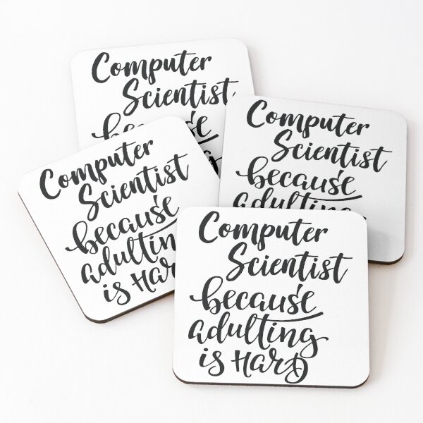 Item preview, Computer Scientist Because Adulting Is Hard  designed and sold by GoodVibesWX9.