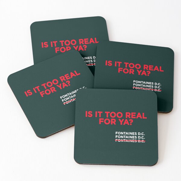 Item preview, Fontaines Dc Irish Post Punk Too Real For Ya   designed and sold by Clitcott1111.