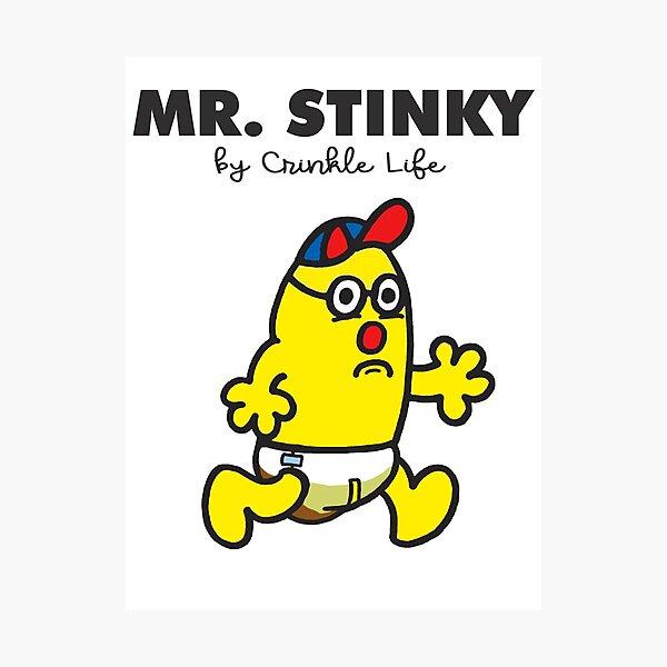 Item preview, Mr. Stinky designed and sold by CrinkleLife.