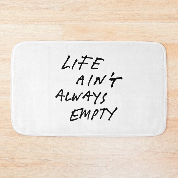 Item preview, Life Ain_t Always Empty - Fontaines D.C. Lyric (Black on White)   designed and sold by Clitcott1111.