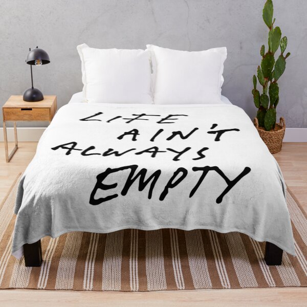 Item preview, Life Ain_t Always Empty - Fontaines D.C. Lyric (Black on White)   designed and sold by Clitcott1111.