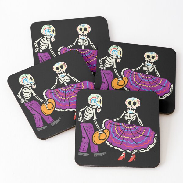 Item preview, Ballet Folklorico Skeleton Sugar Skull Dia De Los Muertos designed and sold by Leohun.