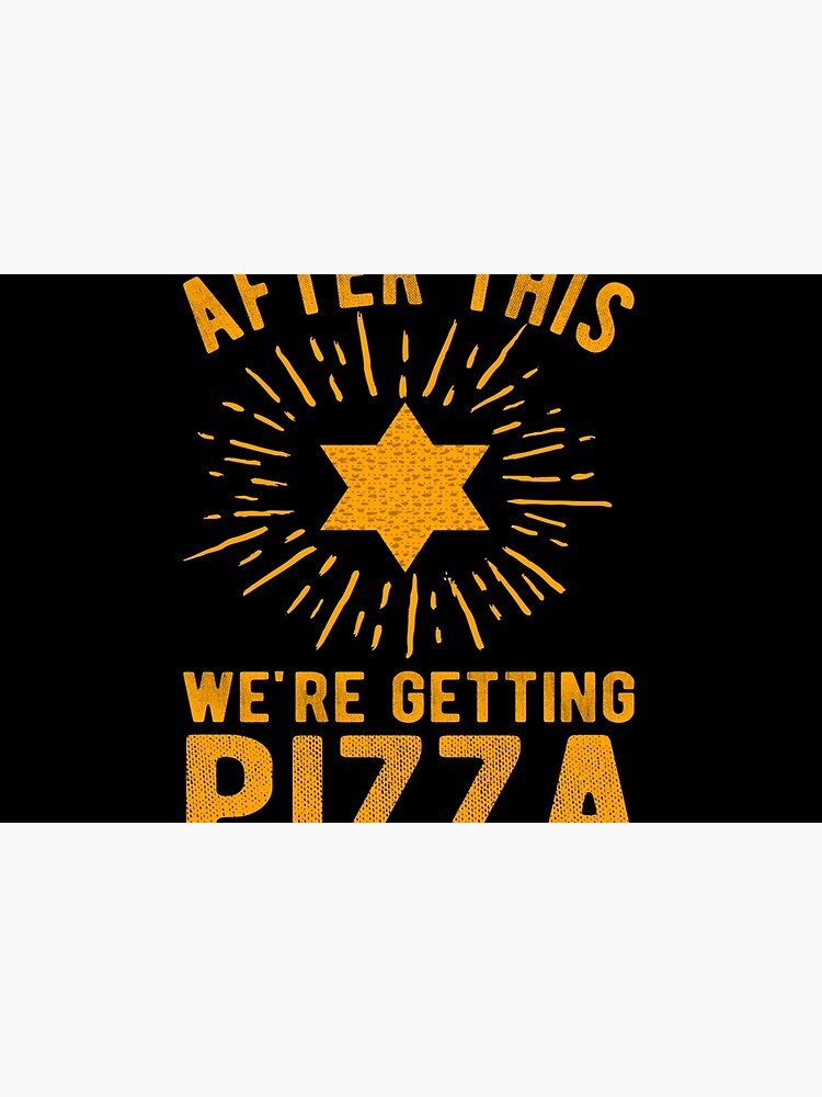 &amp;quot;Danach bekamen wir Pizza Jüdischer Humor Pessach Seder&amp;quot; Badematte von ...