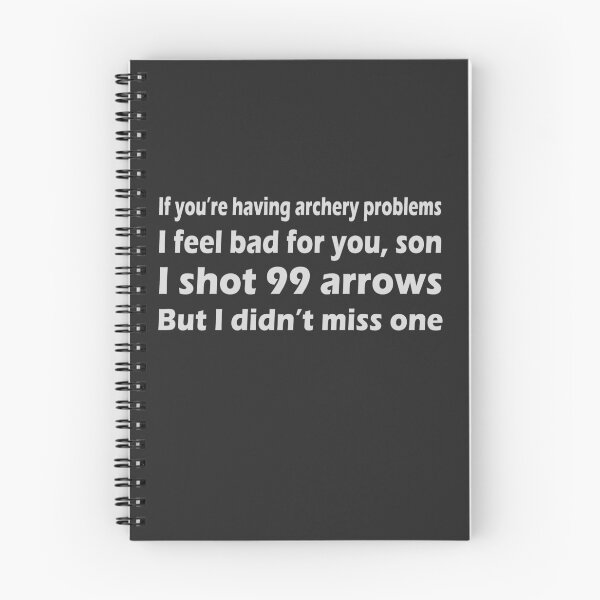 Item preview, Archery Problems ( ARCHERY / BOW HUNTING / BOW FISHING ) designed and sold by ManoliMerch.